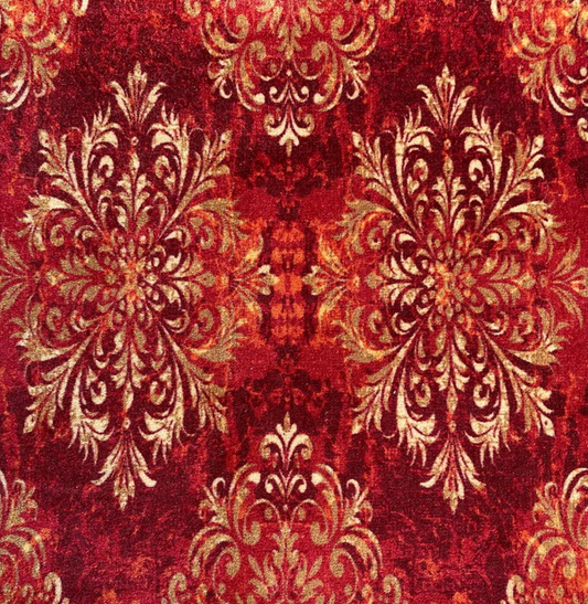 Casino Carpet Gold Medallion